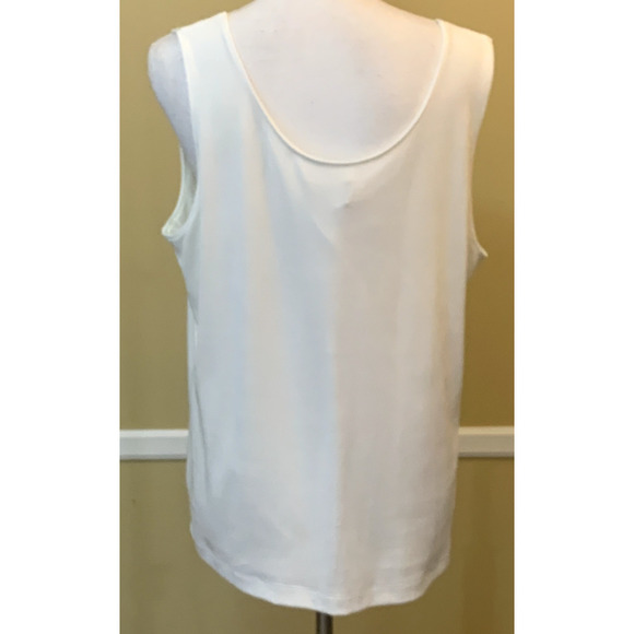 NWT Chico's Travelers Cara tank, winter drift,  3(16/18), minimalist, basics - Picture 3 of 6